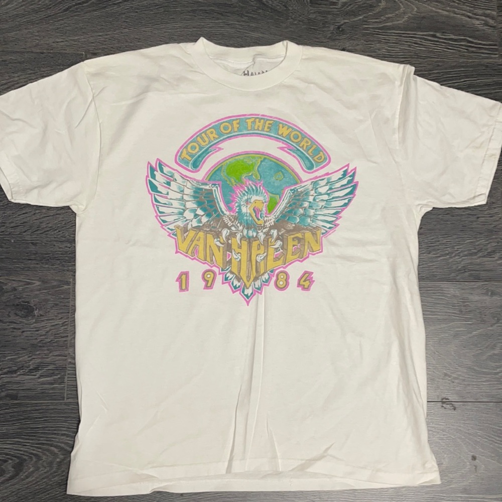 Van Helen tour of the world oversized M
